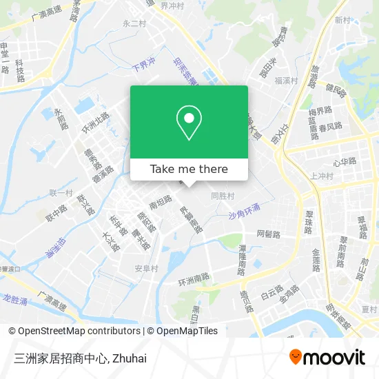 三洲家居招商中心 map