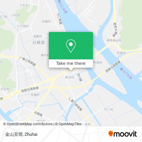 金山宾馆 map