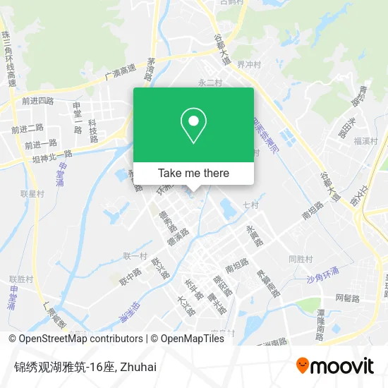 锦绣观湖雅筑-16座 map