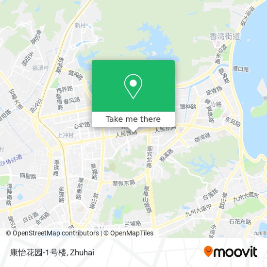 康怡花园-1号楼 map