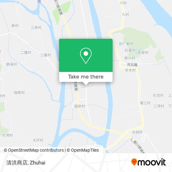 清洪商店 map