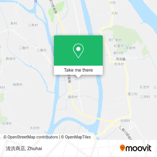 清洪商店 map