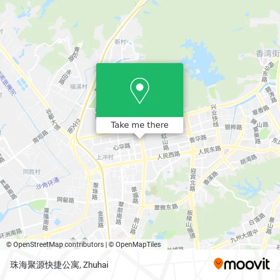 珠海聚源快捷公寓 map