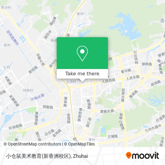 小仓鼠美术教育(新香洲校区) map