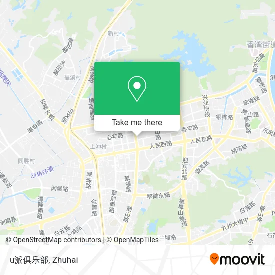 u派俱乐部 map
