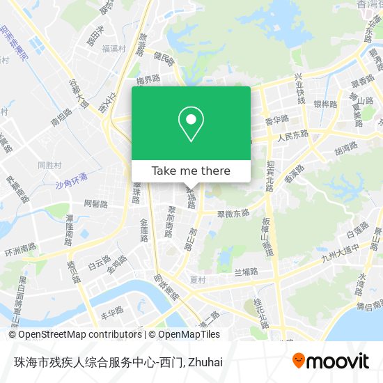 珠海市残疾人综合服务中心-西门 map