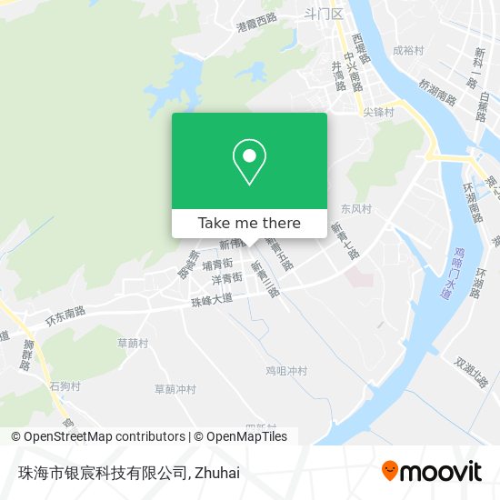 珠海市银宸科技有限公司 map