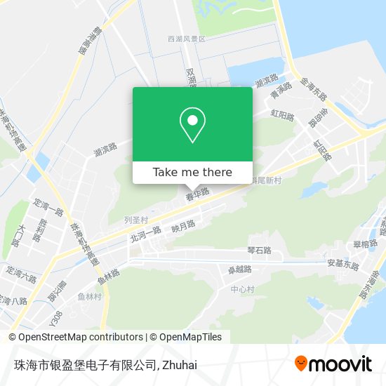 珠海市银盈堡电子有限公司 map
