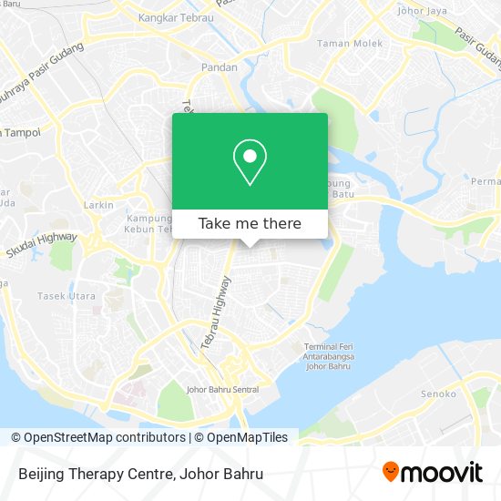 Beijing Therapy Centre map