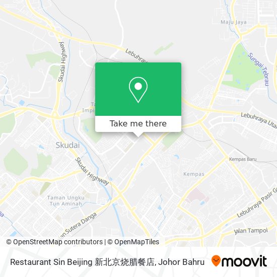 Restaurant Sin Beijing 新北京烧腊餐店 map