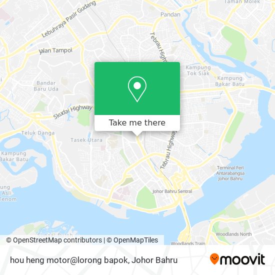 hou heng motor@lorong bapok map