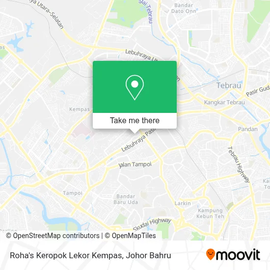 Roha's Keropok Lekor Kempas map