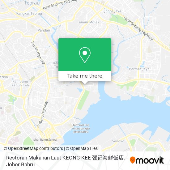 Restoran Makanan Laut KEONG KEE 强记海鲜饭店 map