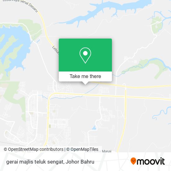 gerai majlis teluk sengat map
