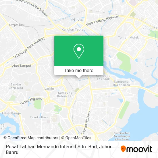 Pusat Latihan Memandu Intensif Sdn. Bhd map