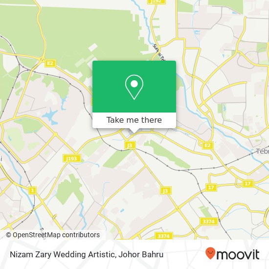 Nizam Zary Wedding Artistic map