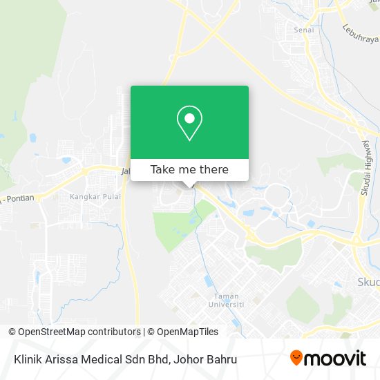 Klinik Arissa Medical Sdn Bhd map