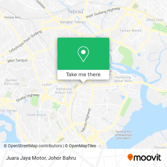 How To Get To Juara Jaya Motor In Johor Baharu By Bus