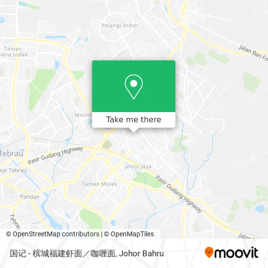 国记 - 槟城福建虾面／咖喱面 map