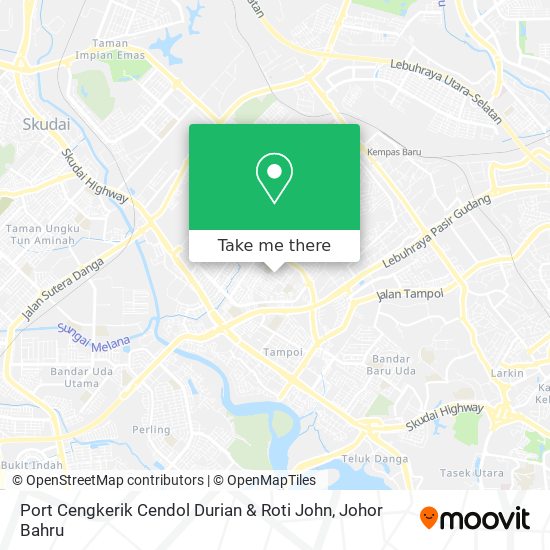 Port Cengkerik Cendol Durian & Roti John map
