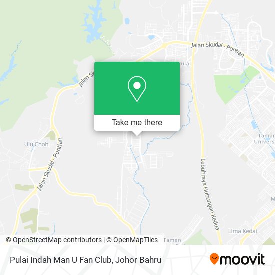 Pulai Indah Man U Fan Club map