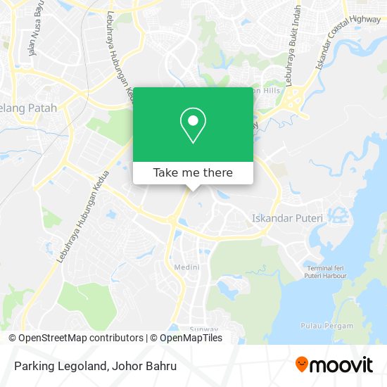 Parking Legoland map