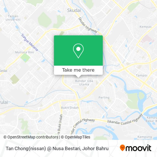 Tan Chong(nissan) @ Nusa Bestari map