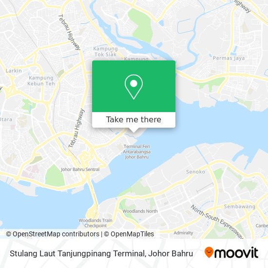 Stulang Laut Tanjungpinang Terminal map