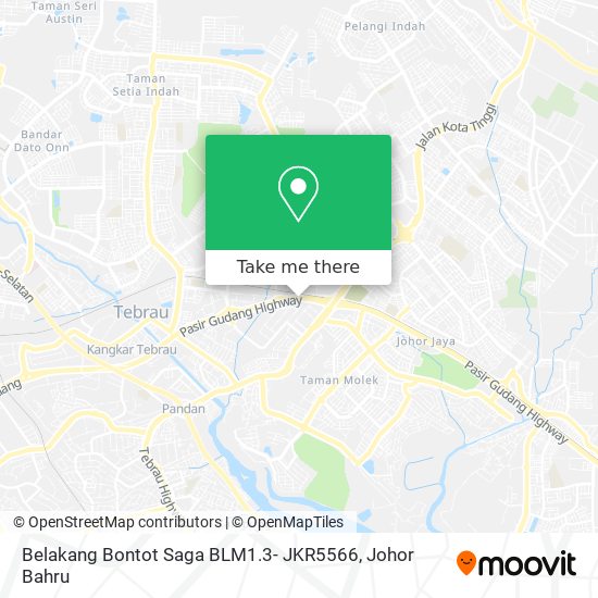 Belakang Bontot Saga BLM1.3- JKR5566 map