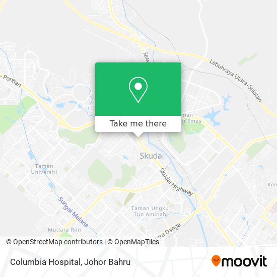 Columbia Hospital map