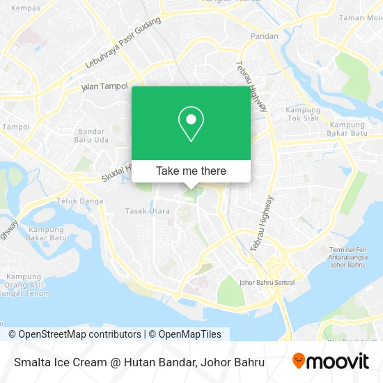 Smalta Ice Cream @ Hutan Bandar map