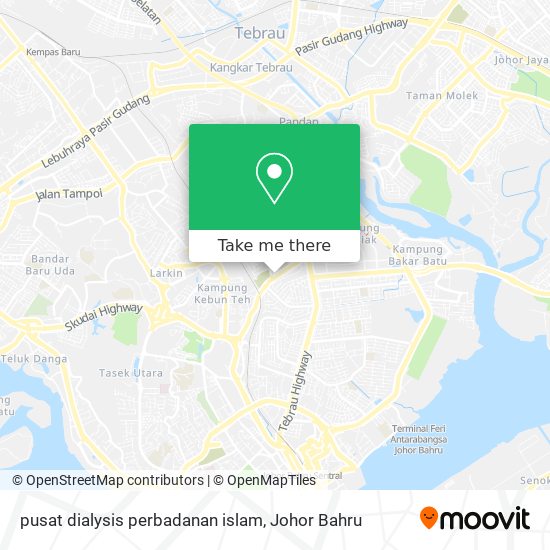 pusat dialysis perbadanan islam map