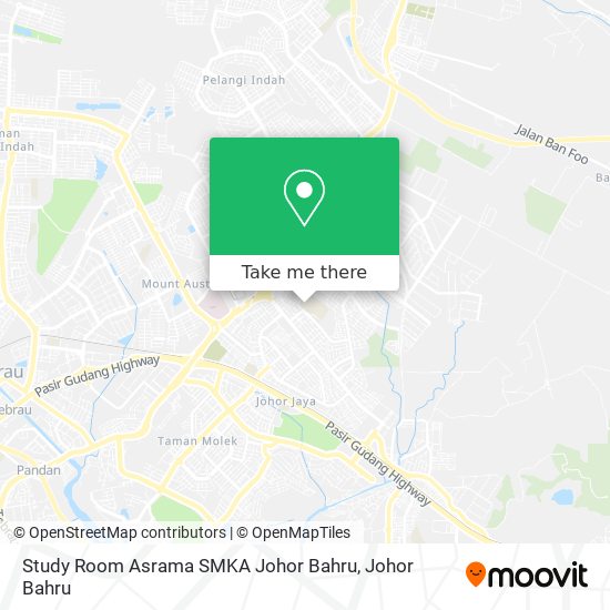 Study Room Asrama SMKA Johor Bahru map