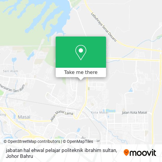 jabatan hal ehwal pelajar politeknik ibrahim sultan map