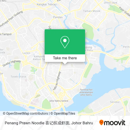 Penang Prawn Noodle 喜记槟成虾面 map