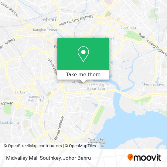 Midvalley Mall Southkey map