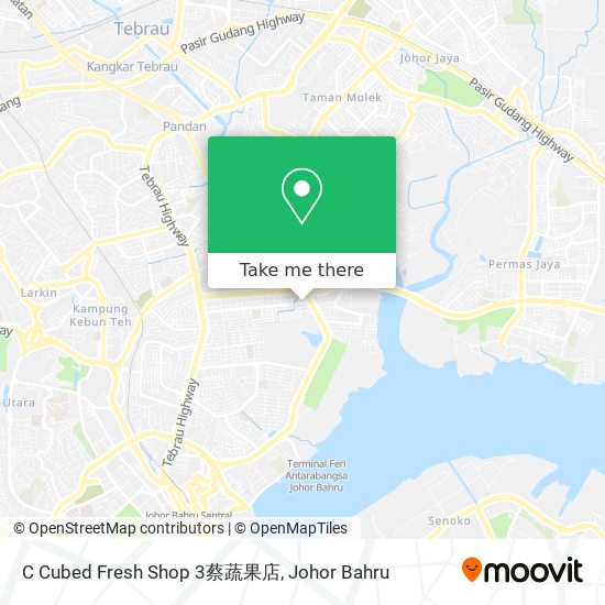 C Cubed Fresh Shop 3蔡蔬果店 map