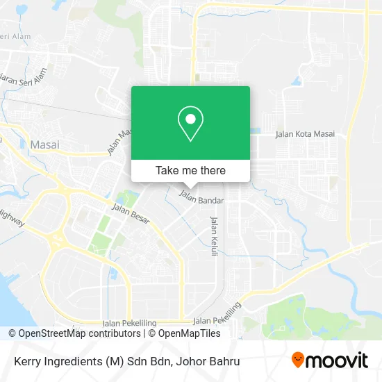 Kerry Ingredients (M) Sdn Bdn map