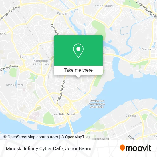 Mineski Infinity Cyber Cafe map