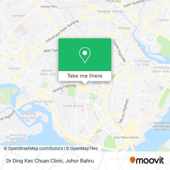 Dr Ding Kec Chuan Clinic map