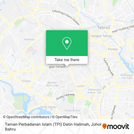 Taman Perbadanan Islam (TPI) Datin Halimah map