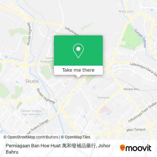 Perniagaan Ban Hoe Huat 萬和發補品藥行 map