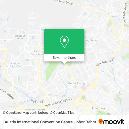 Austin International Convention Centre map