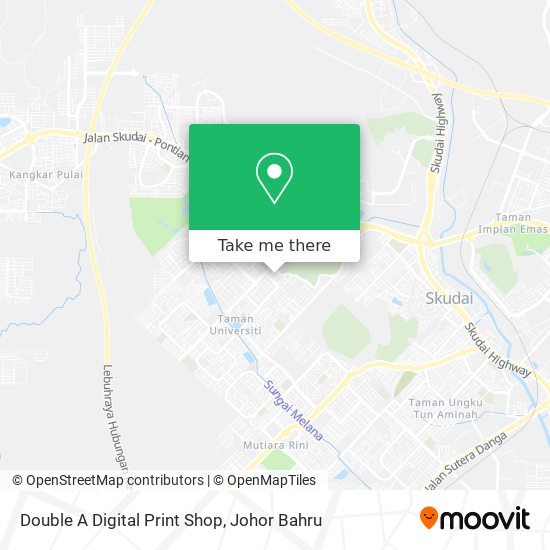 Double A Digital Print Shop map
