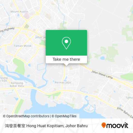 鴻發茶餐室 Hong Huat Kopitiam map