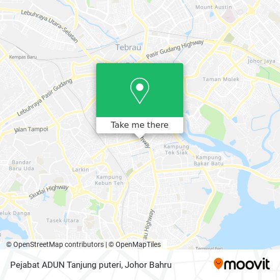 Pejabat ADUN Tanjung puteri map