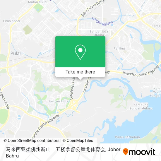 马来西亚柔佛州新山十五楼拿督公舞龙体育会 map