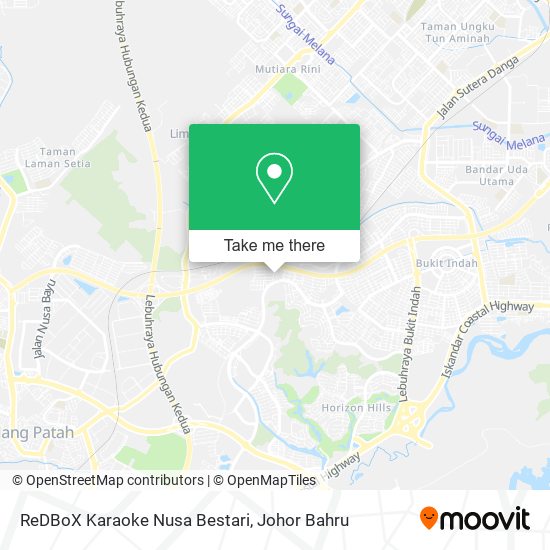 ReDBoX Karaoke Nusa Bestari map