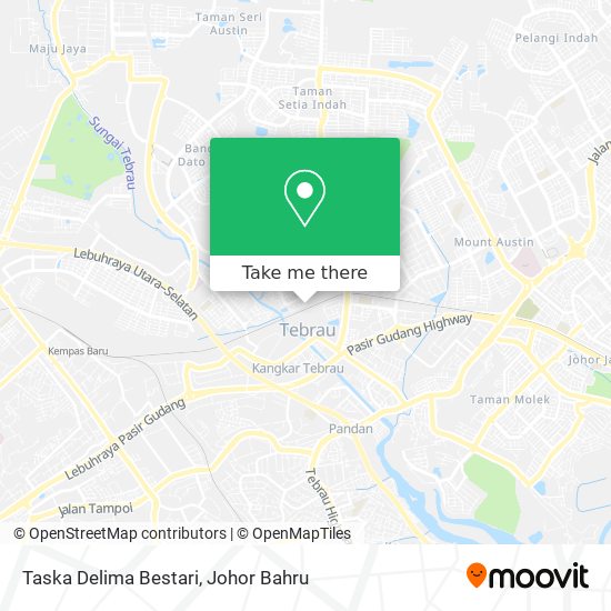 Taska Delima Bestari map