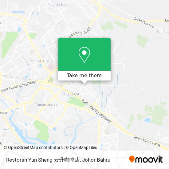 Restoran Yun Sheng 云升咖啡店 map